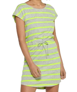 Bon marché ???? Mode- Lifestyle Femme Only Robe Grise À Rayures Femme Only May GRIS ⭐ -ADIDAS Store 05df6bce6a92487aa568c4617302bac1