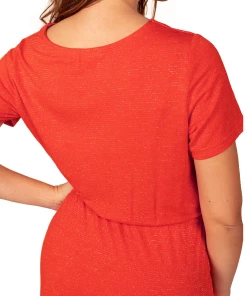 Promo ???? Mode- Lifestyle Femme Deeluxe Robe Rouge Brillante Femme Deeluxe Alina ROUGE ✔️ -ADIDAS Store 09f9ec812c064ed1a63cc18ff6387562 1