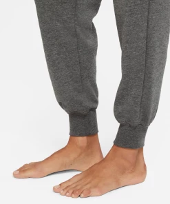 Bon marché ???? Fitness Femme Nike Jogging Femme Nike Yoga French Terry Fleece 7/8 NOIR ????