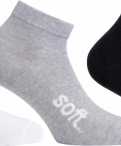 Coupon ???? CHAUSSETTES Femme SOFTWR PK X 3 COURT FINE F ✔️