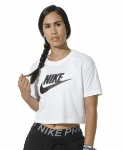 Offres ❤️ TEE ???? SHIRT MC Multisport Femme NIKE NSW ESSNTL CRP ICN FTR ???? -ADIDAS Store 1467351 8967627931678