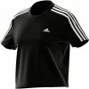 Offres ???? TEE ???? SHIRT MC Multisport Femme ADIDAS CROP 3 BANDES ???? -ADIDAS Store 1490604 8968057389086