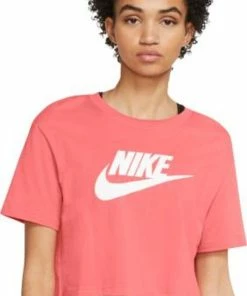 Promo ✔️ TEE ???? SHIRT MC Multisport Femme NIKE ESSNTL CRP ICN FTR ????