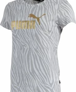 Nouveau ✔️ TEE ???? SHIRT MC Multisport Mixte PUMA ESS+ TIGER AOP ???? -ADIDAS Store 1504879 8978968674334