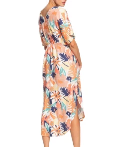 Top 10 ???? Mode- Lifestyle Femme Roxy Robe À Fleurs Orange Femme Roxy Flamingo Shades ORANGE ???? -ADIDAS Store 170ab5dd4bb440888fbddca81c407600