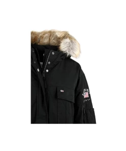 Tout neuf ⌛ Mode- Lifestyle Femme Tommy Hilfiger Tommy Hilfiger Expedition Parka Femme NOIR ???? -ADIDAS Store 193aef4520ac4a20a1c1ad84450c17e6