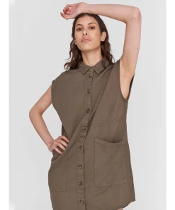 Meilleur prix ???? Mode- Lifestyle Femme Noisy May Robe Sans Manches Femme Noisy May Nmalma VERT ????