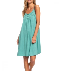 Acheter ⌛ Mode- Lifestyle Femme Roxy Robe Vert D'eau Femme Roxy Rare Feeling VERT ????