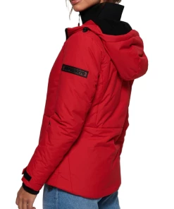 Le moins cher ???? Mode- Lifestyle Femme Superdry Blouson Rouge Femme Superdry Aeon ROUGE ???? -ADIDAS Store 3c730d64c0b6496caec6cd0f7d7d65fd