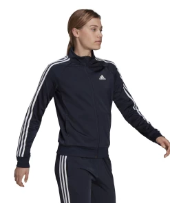 Acheter ???? Mode- Lifestyle Femme Adidas Veste De Survêtement Chaud Ajusté À 3 Bandes Femme Adidas Primegreen Essentials BLEU ???? -ADIDAS Store 3f63c8d417ea4179a7a676676a0b4277