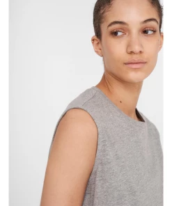 Nouveau ???? Mode- Lifestyle Femme Noisy May Robe Sans Manches Femme Noisy May Nmmayden GRIS ???? -ADIDAS Store 608ec7cedf6d4fca990b599188d13095
