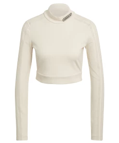Meilleure affaire ???? Mode- Lifestyle Femme Adidas Maillot Femme Adidas Originals Cropped Long Sleeve BLANC ???? -ADIDAS Store 6aeeaffb7b20420395bd0797f6b5856c