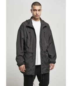 Le moins cher ???? Mode- Lifestyle Homme Urban Classics Veste Imperméable Urban Classics Oversized Track GRIS ????
