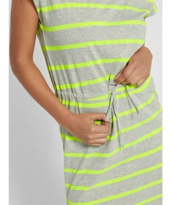 Bon marché ???? Mode- Lifestyle Femme Only Robe Grise À Rayures Femme Only May GRIS ⭐ -ADIDAS Store 790c5e713bdc417f9c13866569074a95