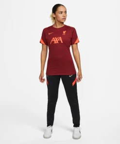 De gros ???? Football Femme Nike Jogging Femme Liverpool Fc 2021/22 Fc Strike NOIR ????