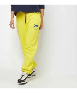 Nouveau ???? Mode- Lifestyle Femme Nike Nike W Nsw Nsp Pant Flc Ft Bf JAUNE ???? -ADIDAS Store 7eb50dc5782241988e0a55f5d89235c6
