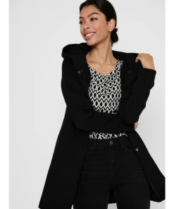 Top 10 ???? Mode- Lifestyle Femme Only Manteau Femme Only Sedona Light ???? Coat NOIR ???? -ADIDAS Store 83459263f8bd4711bc302e9fe6443972