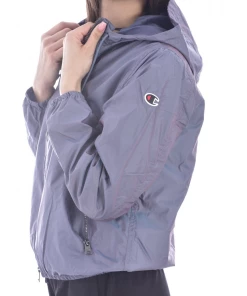 Budget ???? Loisirs Femme Champion Blouson Coupe Vent À Capuche - Champion - Femme VIOLET ???? -ADIDAS Store a4061396b0b84a74a31492d82de951bc 1