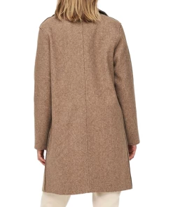 Bon marché ???? Mode- Lifestyle Femme Only Manteau Marron Femme Only Carrie MARRON ???? -ADIDAS Store a7371a401d3445bfb5ed56dcf359f7cd