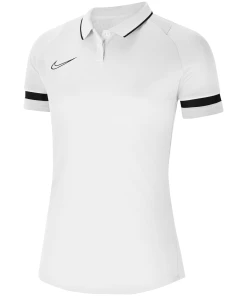 Bon marché ???? Football Femme Nike Polo Femme Nike Dri-fit Academy BLANC ????