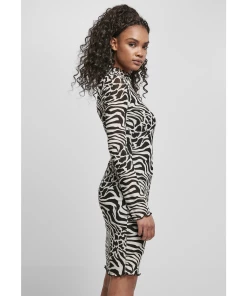 Vente flash ???? Mode- Lifestyle Femme Urban Classics Robe Femme Urban Classics Aop Double Layer BLANC ???? -ADIDAS Store a88725d575564e07bfb626737f10095c