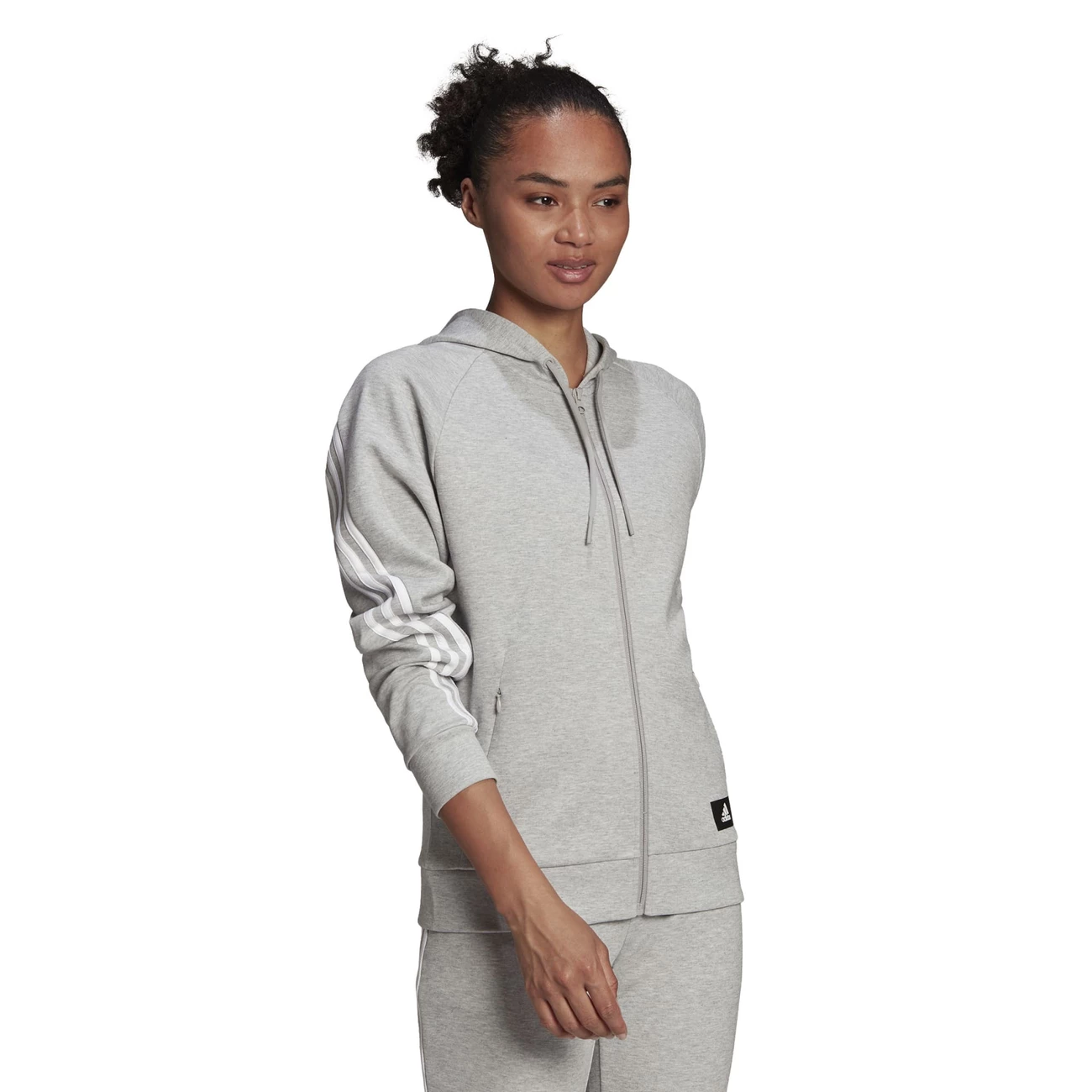 Acheter ✨ Mode- Lifestyle Femme Adidas Veste De Survêtement À 3 Bandes Femme Adidas Sportswear Future Icons GRIS ???? 3 Acheter ✨ Mode- Lifestyle Femme Adidas Veste De Survêtement À 3 Bandes Femme Adidas Sportswear Future Icons GRIS ????