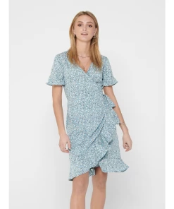 Le moins cher ???? Mode- Lifestyle Femme Only Robe Femme Only Olivia Wrap BLEU ???? -ADIDAS Store b0651d858d7f426c8c8900376adfdf70 1