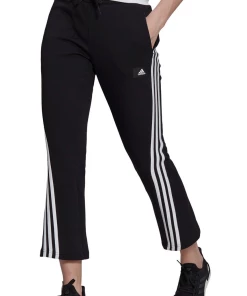 Le moins cher ???? Fitness Femme Adidas Pantalon Femme Adidas Sportswear Future Icons Flare NOIR ????