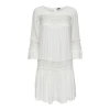 Meilleure vente ???? Mode- Lifestyle Femme Only Robe Femme Only Tyra Life Manches 3/4 BLANC ???? -ADIDAS Store b1be85c218c1466e9c10cc72c5808c7f