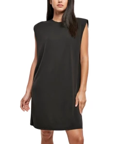 Sortie ???? Mode- Lifestyle Femme Urban Classics Robe Femme Urban Classics Modal Ded Shoulder NOIR ????