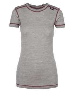 De gros ⌛ Randonnée Femme Kilpi T-shirt Technique Mérinos Femme Kilpi Merin-w GRIS ????