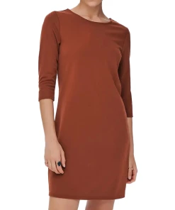 Top 10 ✨ Mode- Lifestyle Femme Only Robe Marron Femme Only Brillant MARRON ✔️ -ADIDAS Store bc235db2b1e4412198deb60d53794743