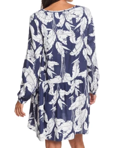 Top 10 ???? Mode- Lifestyle Femme Roxy Robe Bleu À Fleurs Femme Roxy Indigo Night BLEU ⭐ -ADIDAS Store bdb8eec1e4494e5fad52687807d007be 1