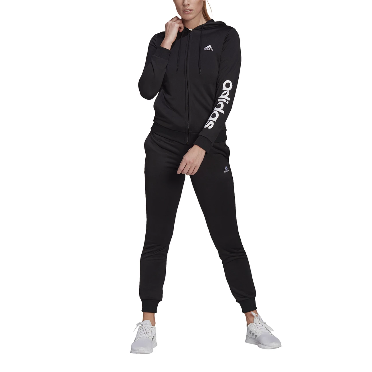 Budget ???? Fitness Femme Adidas Survêtement Femme Adidas Essentials Logo French Terry NOIR ⭐ 6 Budget ???? Fitness Femme Adidas Survêtement Femme Adidas Essentials Logo French Terry NOIR ⭐ – Image 4