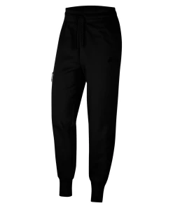 Meilleur prix ???? Fitness Femme Nike Jogging Femme Nike Sportswear Tech Fleece NOIR ????