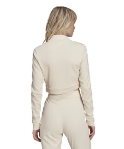Meilleure affaire ???? Mode- Lifestyle Femme Adidas Maillot Femme Adidas Originals Cropped Long Sleeve BLANC ???? -ADIDAS Store c28ae7829837408a83a3e13da4c1d467