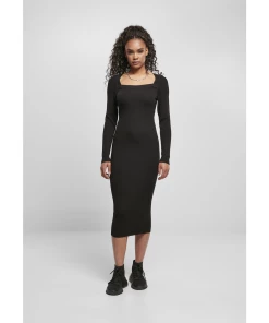 Sortie ???? Mode- Lifestyle Femme Urban Classics Urban Classics Ladies - Long Knit Robe NOIR ???? -ADIDAS Store c2fcba5b582d43cdb4ea04746889462a