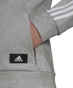 Meilleur prix ???? Fitness Femme Adidas Survêtement Femme Adidas Sportswear Future Icons 3-stripes GRIS ???? -ADIDAS Store c721614ff8414cae8b5cb5be03b7c8ec
