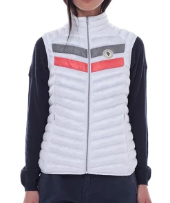 Meilleur prix ???? Mode Femme Sun Valley Doudoune Sans Manches Blanche Femme Sun Valley Dolphin BLANC ????