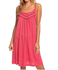 Remise ⭐ Mode- Lifestyle Femme Roxy Robe Rose Femme Roxy Rare Feeling ROSE ???? -ADIDAS Store cb23c6fc70254059917ce7063b43b337 1