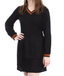 Le moins cher ✨ Mode- Lifestyle Femme Les Tropeziennes Robe Noir Col V Femme Les Tropéziennes Algoras NOIR ✔️ -ADIDAS Store cd5e166091f842b688a25c331275df7d 1