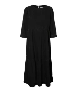 Acheter ???? Mode- Lifestyle Femme Noisy May Robe 3/4 Femme Noisy May Nmjessie NOIR ????