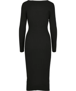 Sortie ???? Mode- Lifestyle Femme Urban Classics Urban Classics Ladies - Long Knit Robe NOIR ????