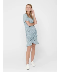 Le moins cher ???? Mode- Lifestyle Femme Only Robe Femme Only Olivia Wrap BLEU ???? -ADIDAS Store dc49526e1a774740bf561e5189d60cbc