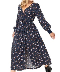 Offres ⌛ Mode- Lifestyle Femme Tbs Robe Marine À Fleurs Femme Tbs Doucerob BLEU ???? -ADIDAS Store dd0f8a5b32f44e99ae87b0e6075f2619