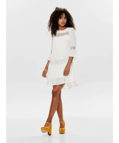 Meilleure vente ???? Mode- Lifestyle Femme Only Robe Femme Only Tyra Life Manches 3/4 BLANC ???? -ADIDAS Store e3df4533698b4bf2be0d0e3ac5eee987