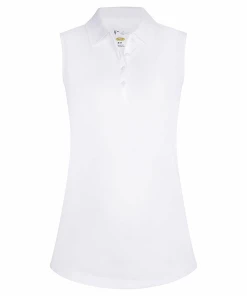 Acheter ???? Golf Femme Greg Norman Polo Femme Sans Manche Greg Norman BLANC ???? -ADIDAS Store ed808ce5c26641b4a292230b45e9bd90
