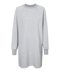 Remise ???? Mode- Lifestyle Femme Noisy May Robe Manches Longues Femme Noisy May Nmlupa GRIS ????