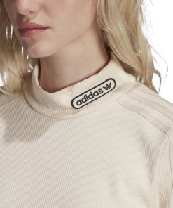 Meilleure affaire ???? Mode- Lifestyle Femme Adidas Maillot Femme Adidas Originals Cropped Long Sleeve BLANC ???? -ADIDAS Store fdac884f712d47e9b82fe24633282bb3